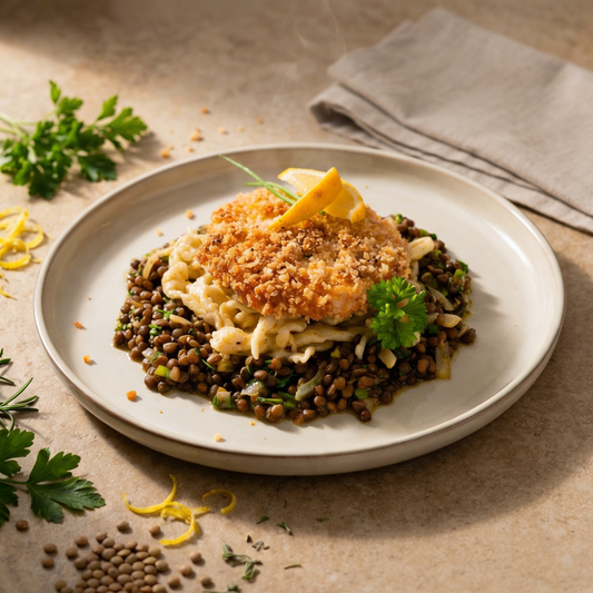 Veggie Sellerie-Schnitzel