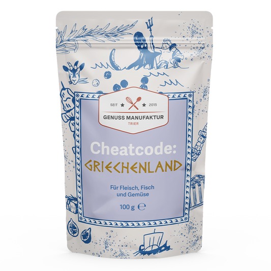 Cheatcode Griechenland im Beutel